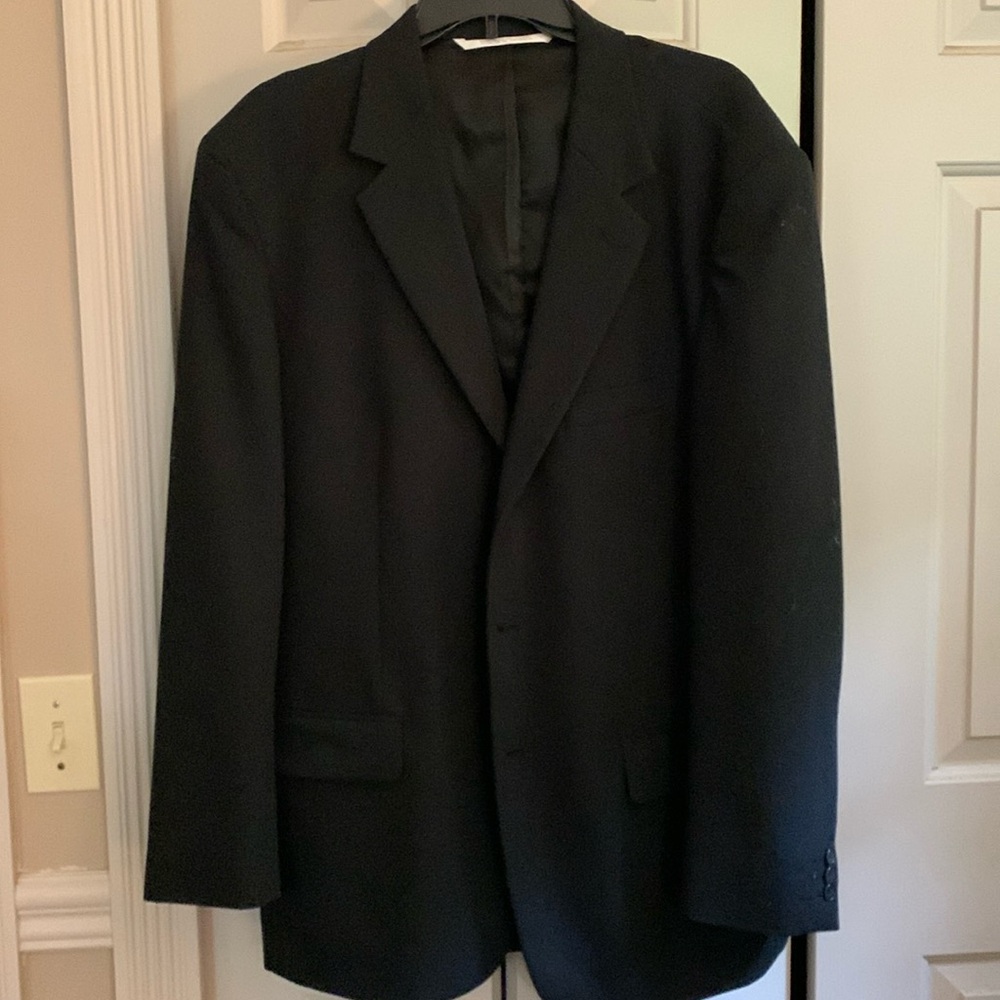 Men’s black suit